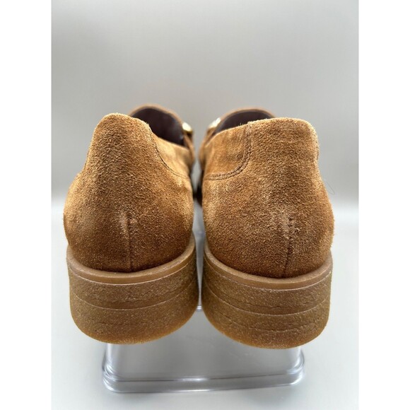 Ron White Hoda Women's Suede, Loafers HorseBit Buckle Cognac Size 40 (9) - Picture 6 of 12